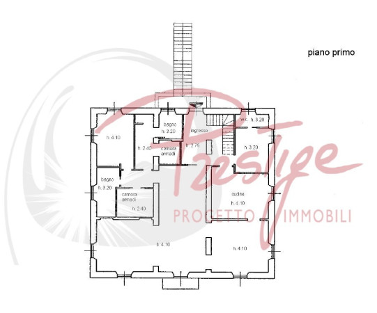 La Spezia porzione di villa bifamiliare con piscina